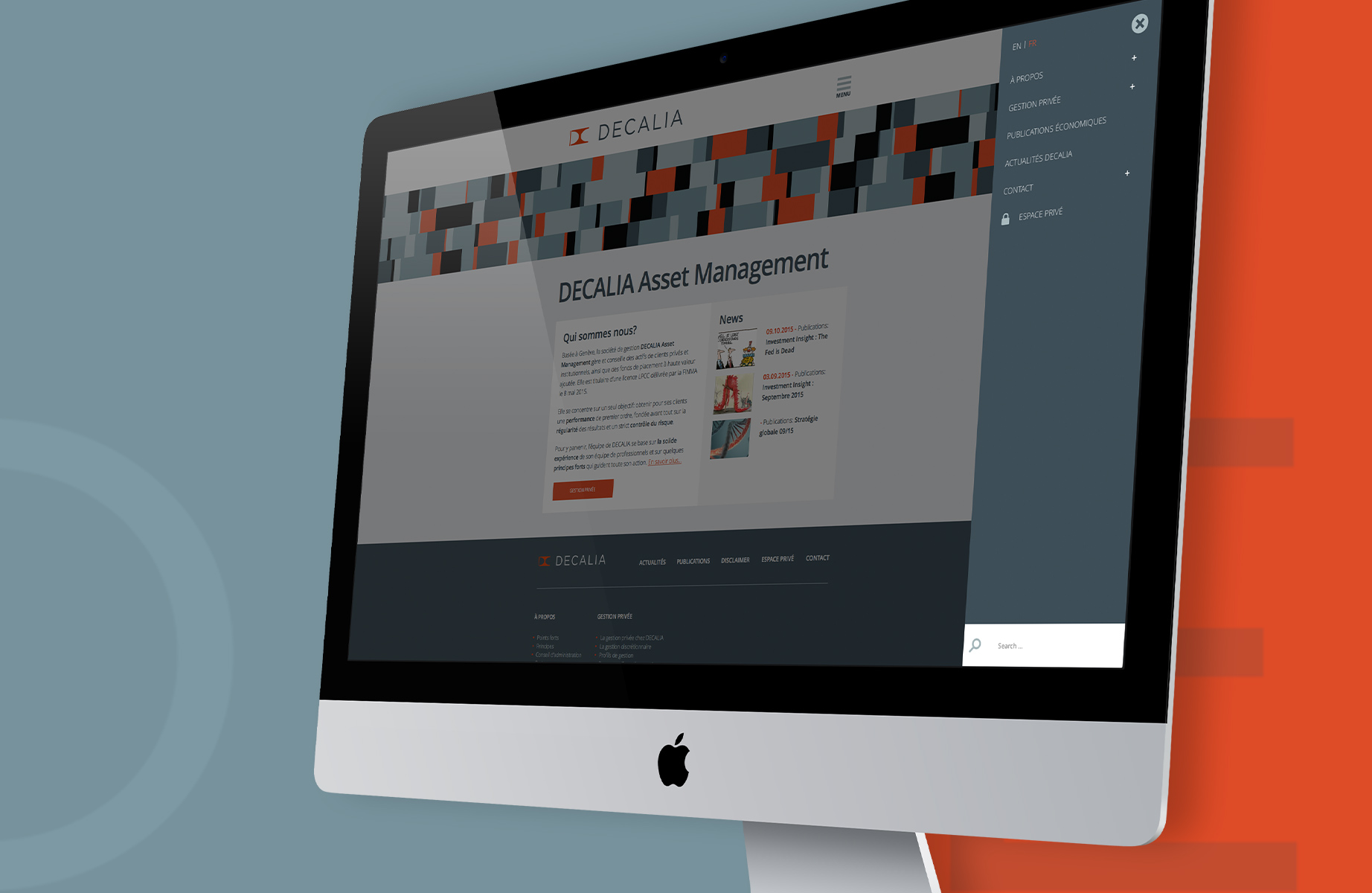 DECALIA WEBSITE D Facto Lab Digital IT Design Web Agency